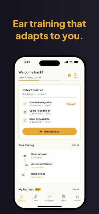 ToneSeed: Ear Training Screenshot 1 of 8
