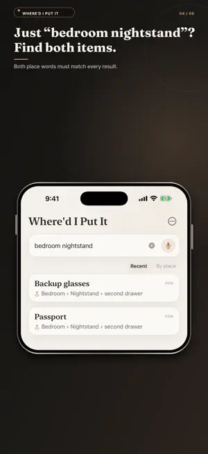 Where'd I Put It — Find Stuff screenshot 4