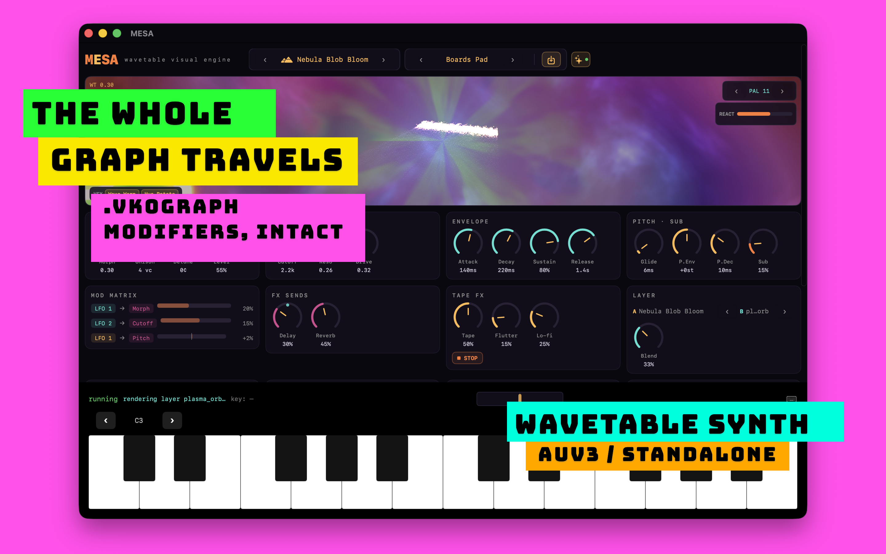 MESA Synth AUv3 screenshot 21