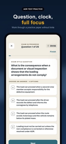 ADR Test: Dangerous Goods Screenshot 5 of 8