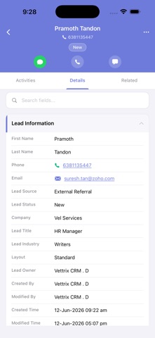 Vettrix CRM Lite screenshot