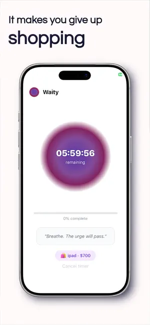 Waity - Stop Impulse Shopping screenshot 4