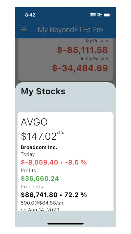 Beyond ETFs - investing by you screenshot 6 of 9