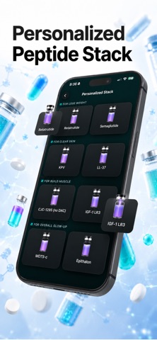 Peptade: Peptide GLP-1 Tracker screenshot
