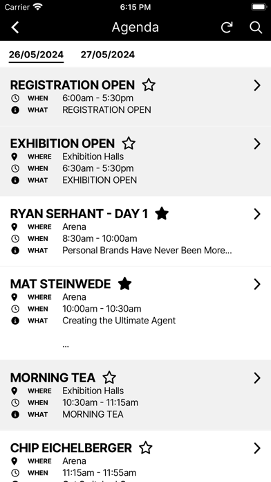 AREC Conference Screenshot