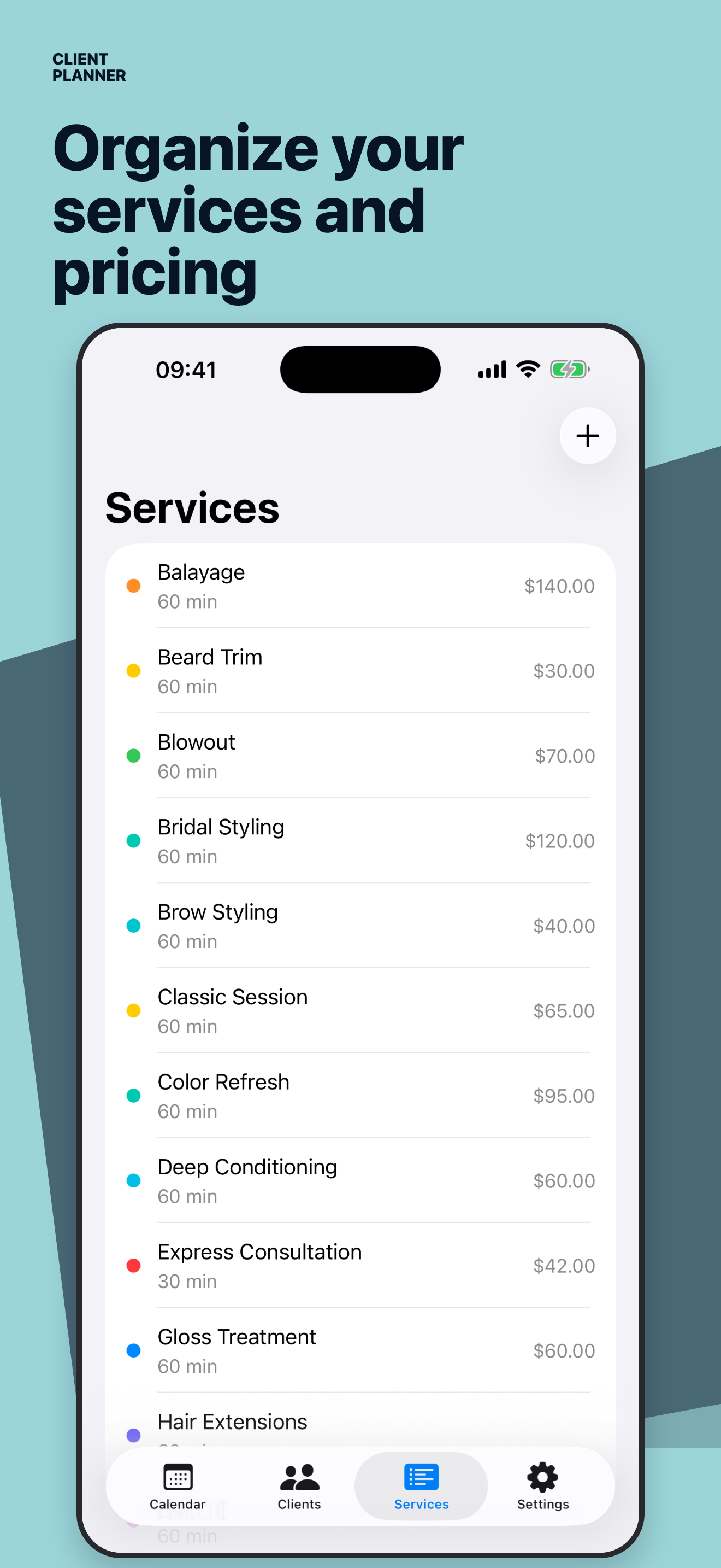 Client Planner screenshot 5