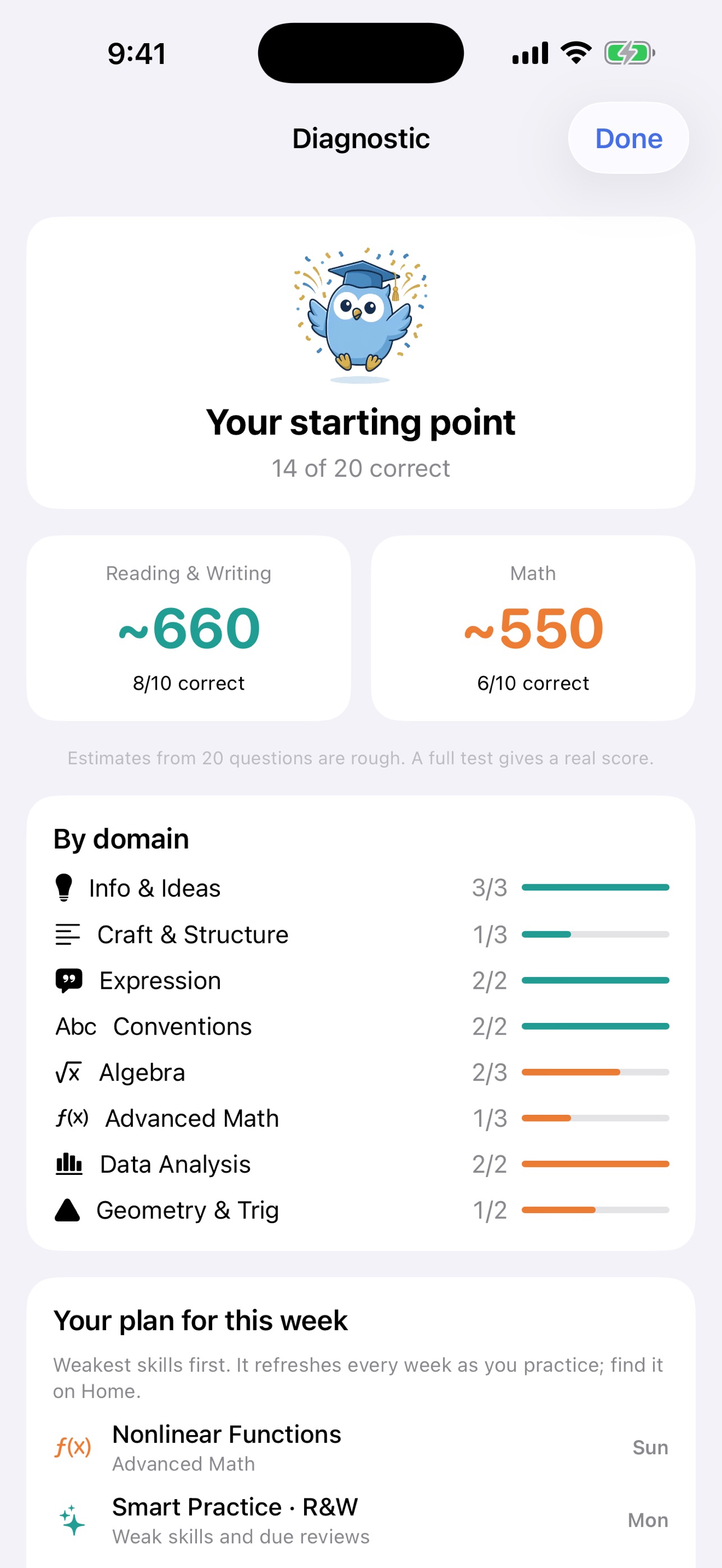 Screenshot 4 of SAT Quest: Digital SAT Prep