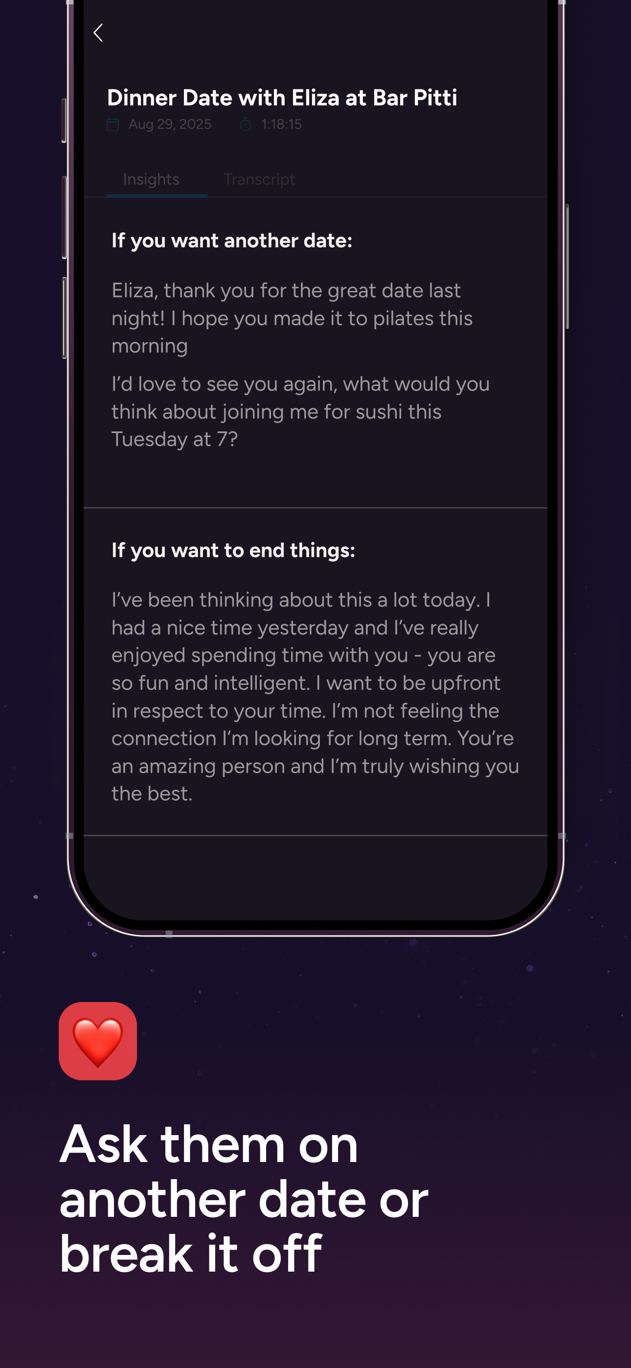 Gentleman – Date Journal screenshot 6