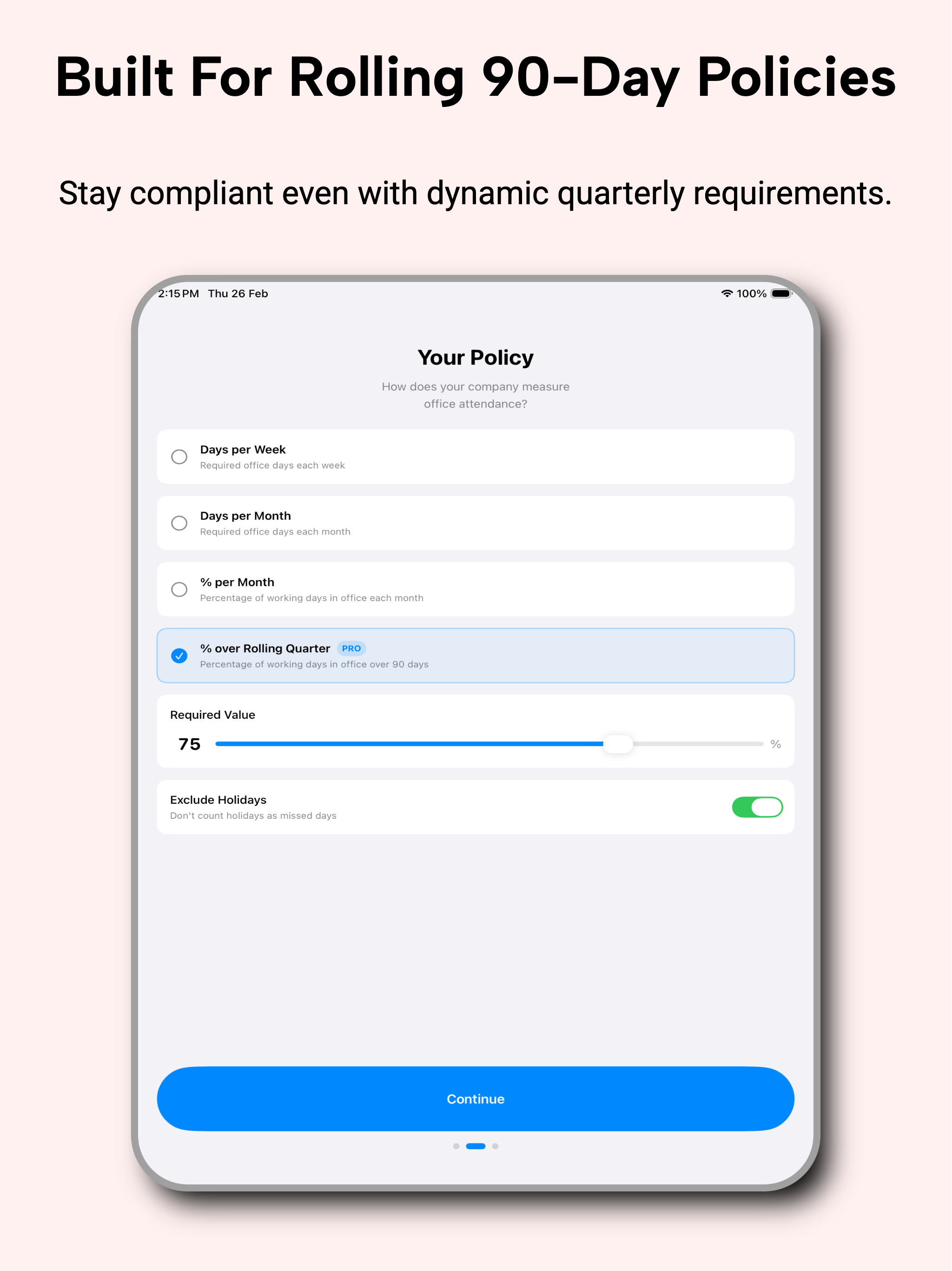 OfficeComply: RTO Tracker screenshot 11