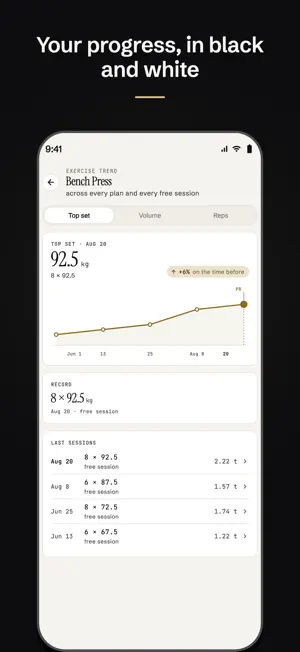 Element47: Gym Workout Tracker screenshot 4