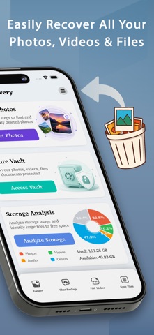Photo Recovery - Secure Backup Screenshot 2 of 9