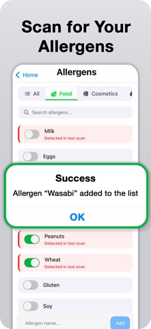 Allergen Test - AllerScan screenshot