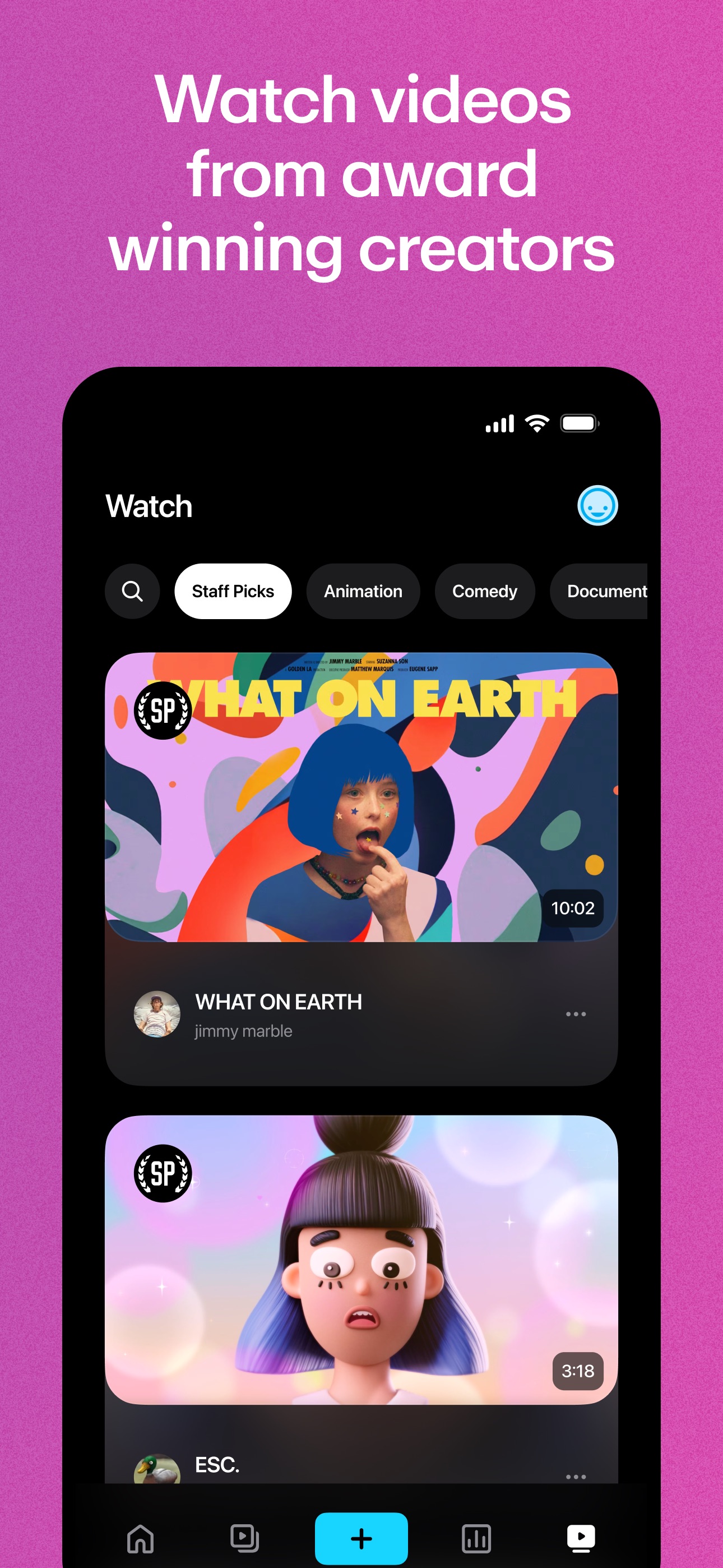 Vimeo screenshot 1