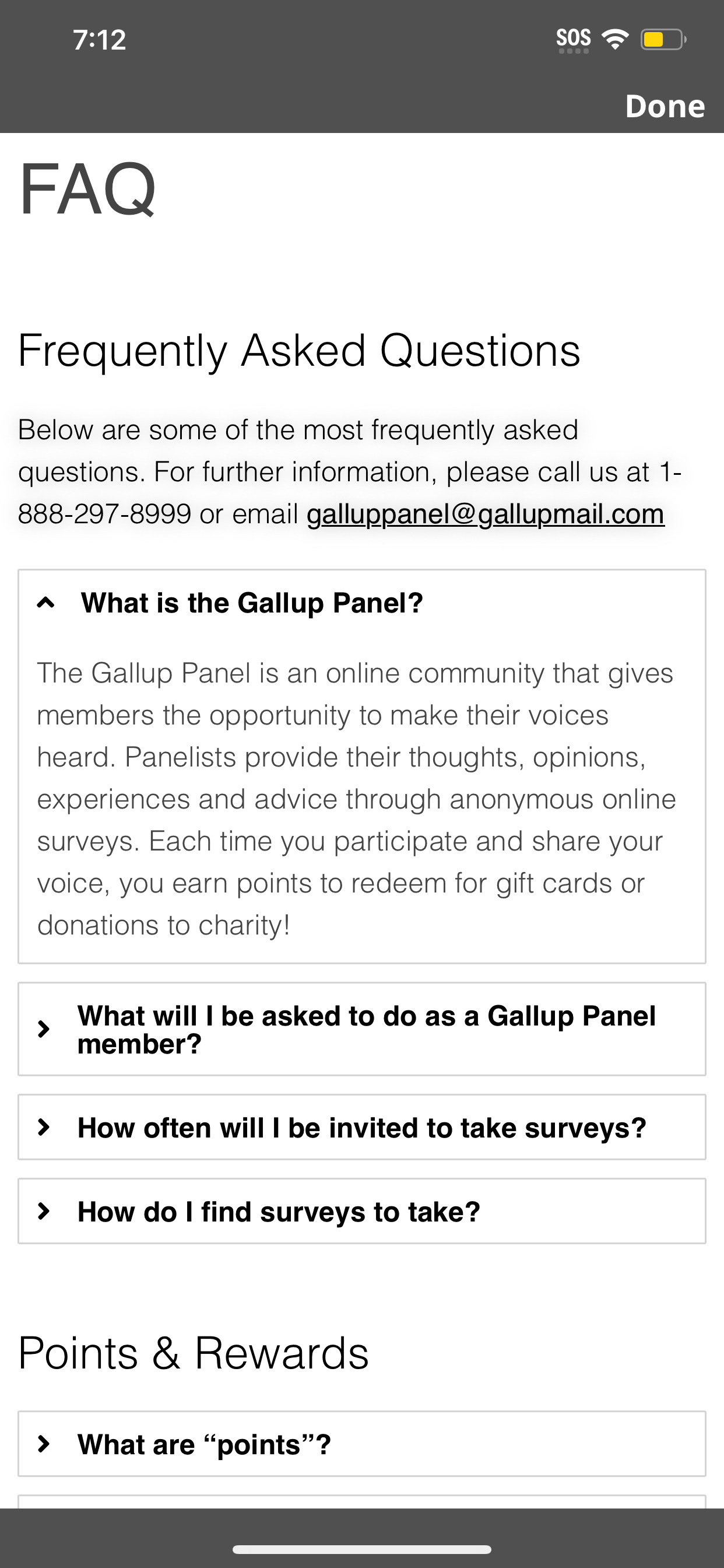 The Gallup Panel