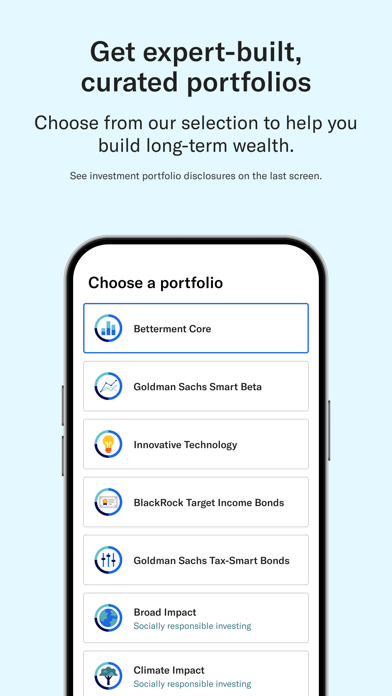 Betterment Invest & Save Money Screenshot 4 - AppWisp.com Betterment Invest & Save Money Screenshot 4 - AppWisp.com