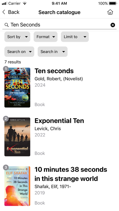 Central West Libraries Screenshot
