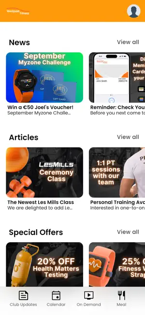 Westpark Fitness screenshot 1