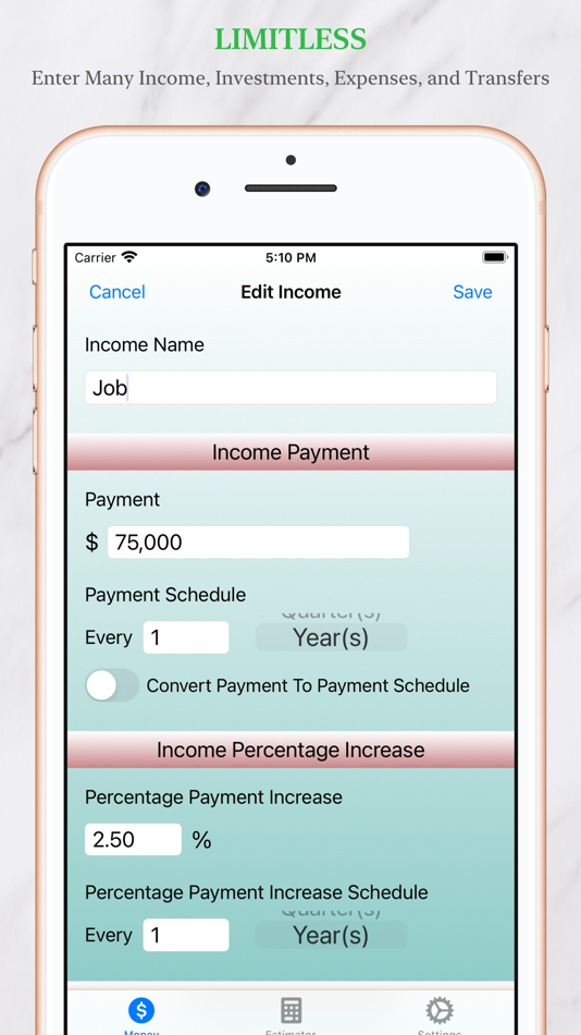 #3. Retirement Estimator (iOS) 由: ITDT LLC