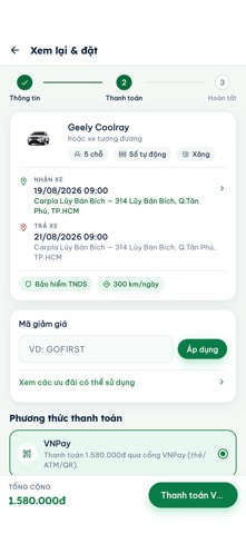VETC Go iPhone screenshot 9