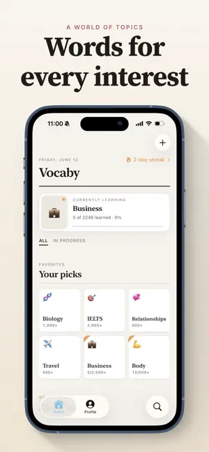 Vocaby - Vocabulary Builder screenshot 4