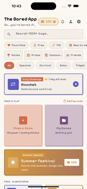The Bored App: Creator Pro screenshot 1
