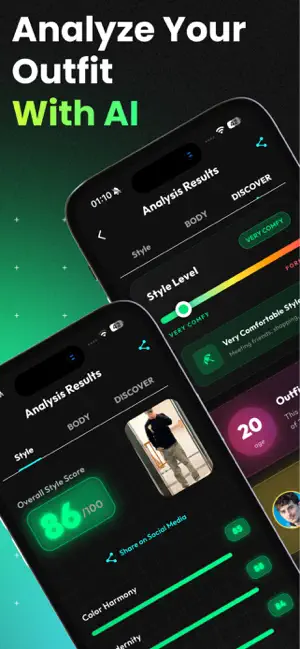 StylistX: AI Outfit Analyzer screenshot 1