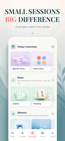 Brainpulse: Brain Training iPhone screenshot