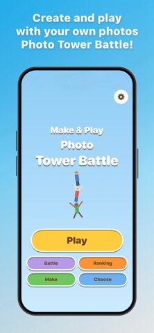 Photo Tower Battle: Stack It Screenshot 1 of 7