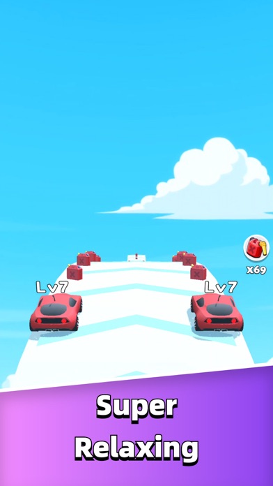 Merge Car Run - Evolution Race Screenshot