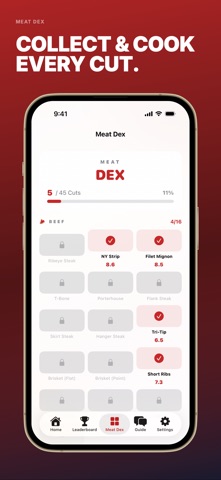 Seared: Meat Identifier AI iPhone screenshot