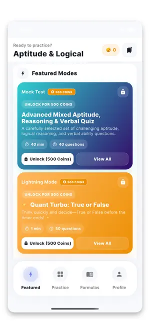 Aptitude And Logical Reasoning screenshot 1