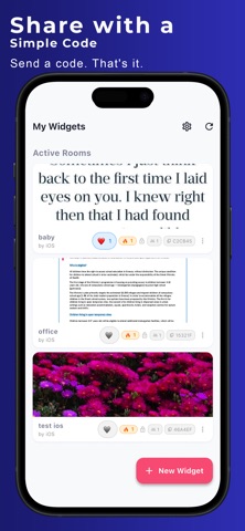 Drawget: Shared Drawing Widget screenshot