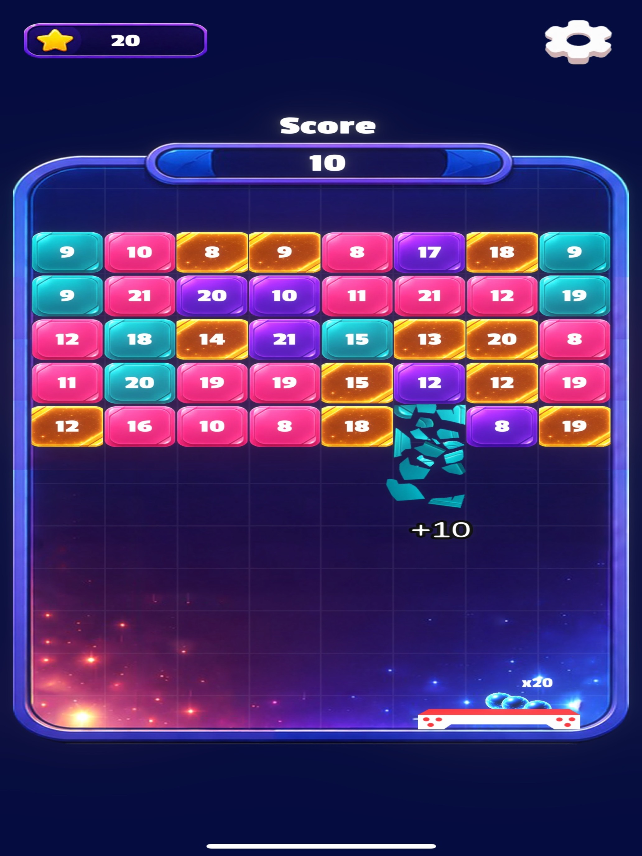 Brick Pop - Ball Blast screenshot 8