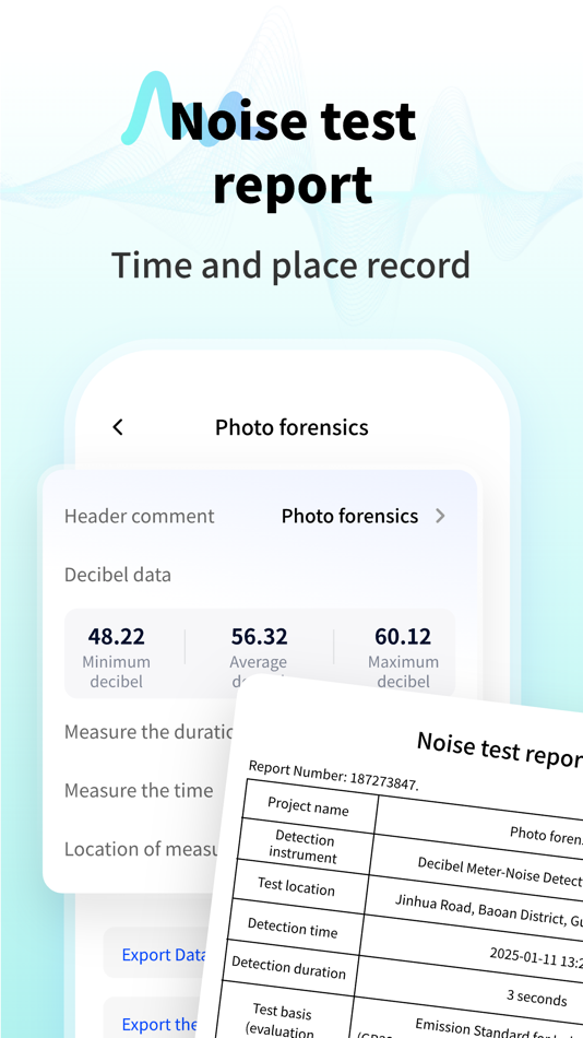 #4. Decibel meter noise detector (iOS) Podle: Shenzhen MC Jisu Technology Co., Ltd.