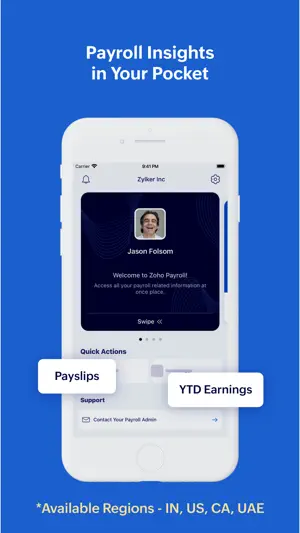 Zoho Payroll - Employee Portal screenshot 2