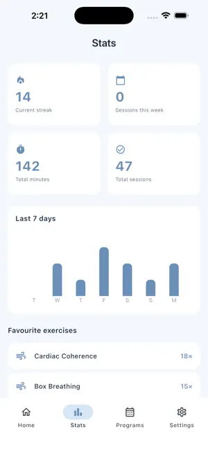 Inhale - Calm Breathing screenshot 2