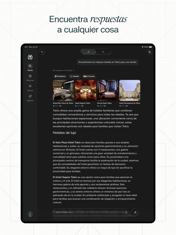 Perplexity - Búsqueda con IA App Store preview screenshot 9
