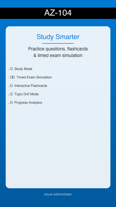Screenshot #2 pour AZ-104 Azure Admin Prep