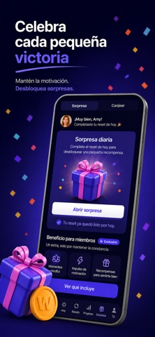 VitaHabit: 3 Logros al Día iPhone screenshot 4
