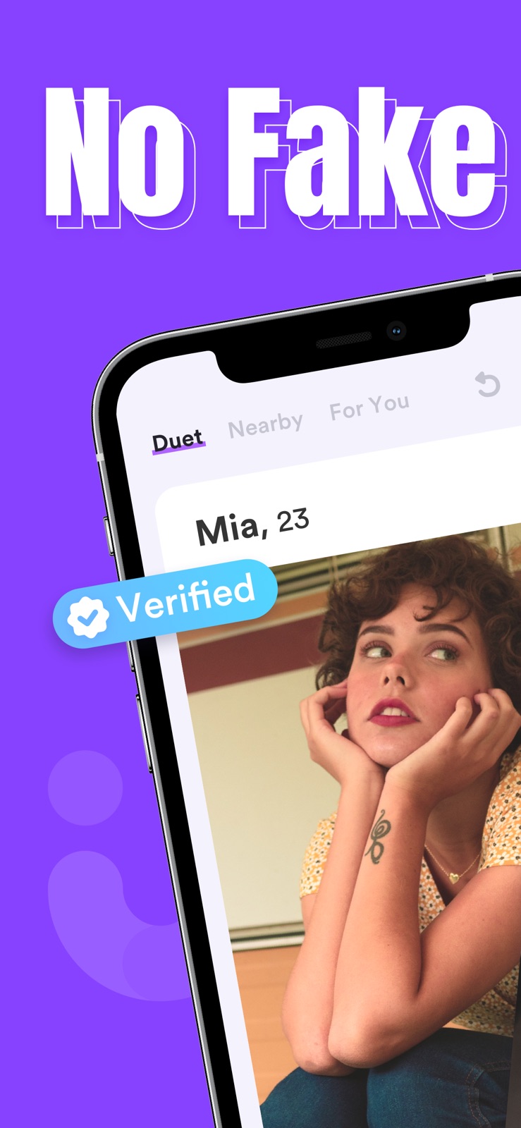 Duet Dating App: Chat & Meet iphone screenshot 1