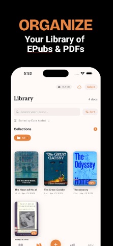 Fulora: Reader & Book Tracker Screenshot 5 of 5