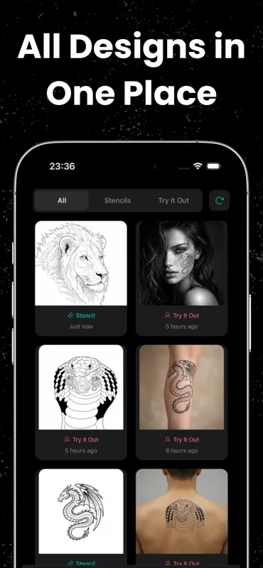 Stencify: Tattoo Stencil Maker screenshot 6 of 7