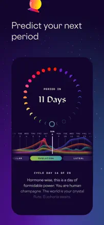 Stardust Period Tracker : capture d’écran 2 sur 10