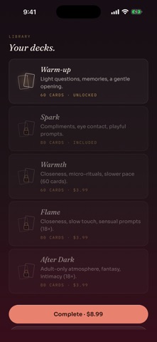 NAMI – Cards for Couples Screenshot 4 of 10