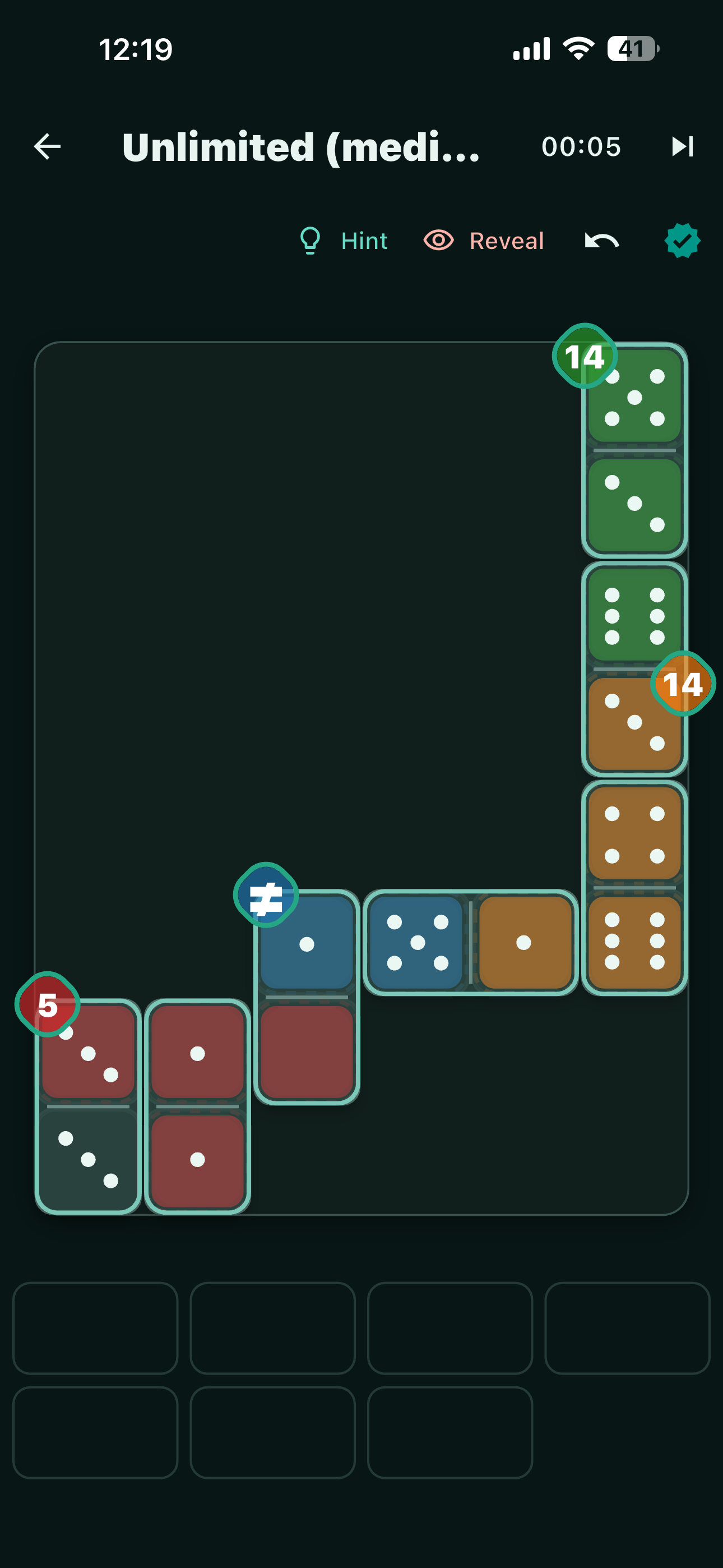 DominoSum: Domino Puzzle screenshot 3