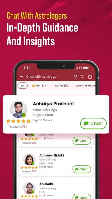 Screenshot #2 pour Anytime Astro Live Chat & Talk