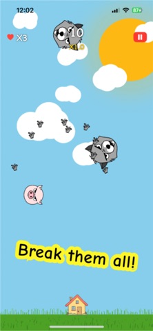 Mad Piggy - Flick & Destroy Screenshot 4 of 7