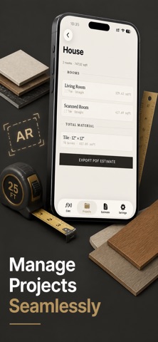 Floor Calculator & Carpet iPhone screenshot