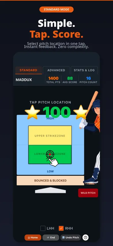 PITCHER SCORE screenshot 2