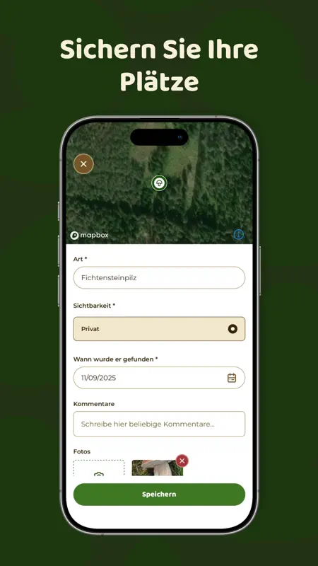 Mushroom Spot: pilzkarte screenshot 4 of 7